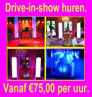 Drive-in show, karaoke show, live bands
