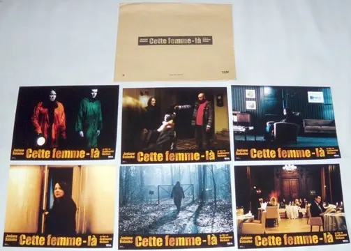 CETTE FEMME - LÀ lobbycard set.