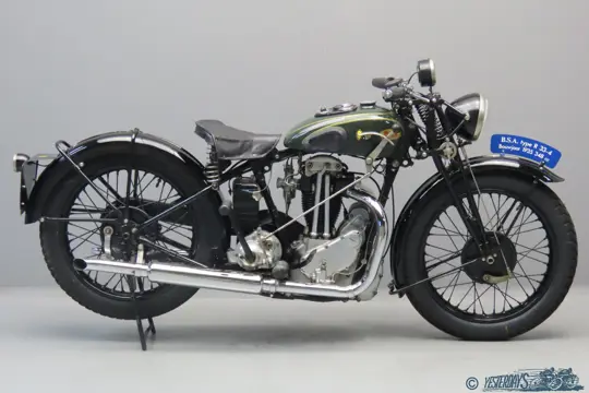 BSA 1933 R33-4 348 cc 1cyl OHV 3302
