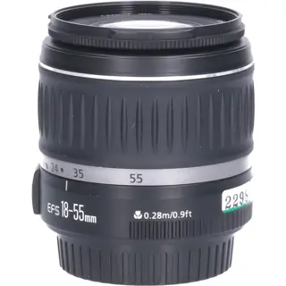 Tweedehands Canon EF-S 18-55mm f/3.5-5.6 DC II CM2298