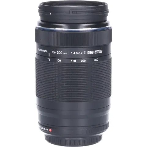 Tweedehands Olympus M.Zuiko Digital ED 75-300mm f/4.8-6.7 II - Zwart CM2293