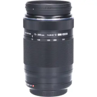 Tweedehands Olympus M.Zuiko Digital ED 75-300mm f/4.8-6.7 II - Zwart CM2293