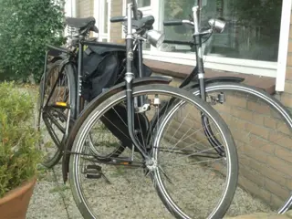 2x opa fiets