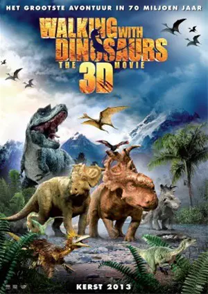 WALKING WITH DINOSAURS filmposter.