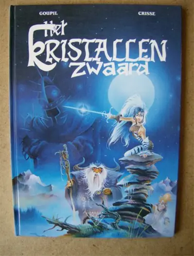 27 kristallen zwaard gekartonneerd