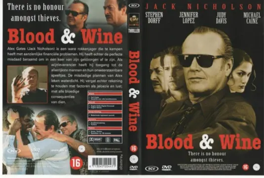 Blood and Wine, misdaad,'96,J.Nicholson/J.Lopez,ondert.nieuw
