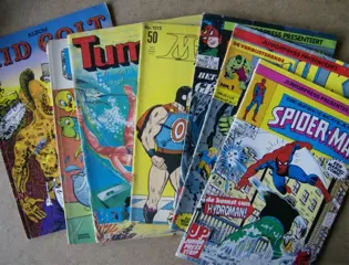 3 diverse comics