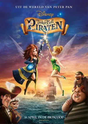 TINKERBELL EN DE PIRATEN filmposter.