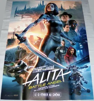 ALITA : BATTLE ANGEL filmposter.