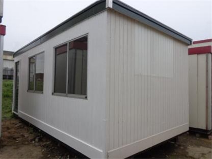 Unit 6x3 met keuken en toilet