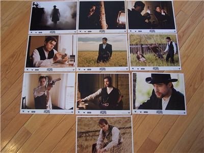 The Assassination of Jesse James lobbycard set.