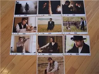 The Assassination of Jesse James lobbycard set.