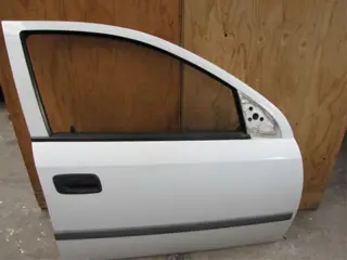 Opel Astra G wit Portier Rechts voor los op voorraad