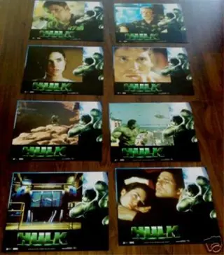 HULK USA filmfotoset.