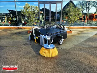 Sima veegmachine rolbezem voor aan shovel