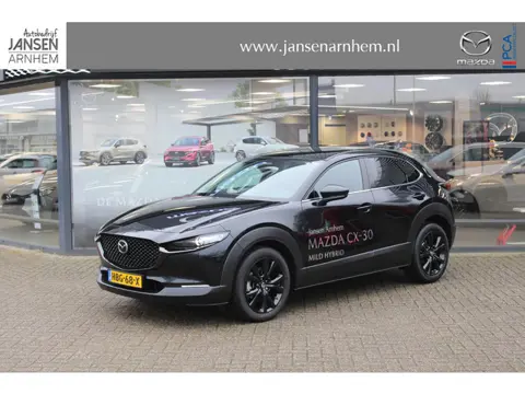 Mazda CX-30 2.5 e-SkyActiv-G 140 M Hybrid Nagisa , Demovoordeel € 6.990,-, Automaat, Bruin Leder, Bo