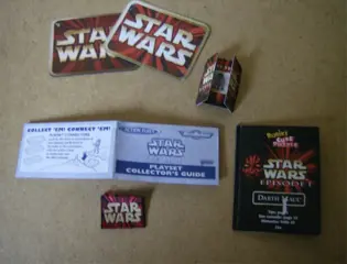 Star wars plaatjes en boekjes ad.v 634