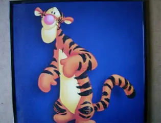 Disney tijgetje schilderij adv. 650