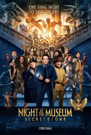 Night at the Museum : Secret of the Tomb filmposter.