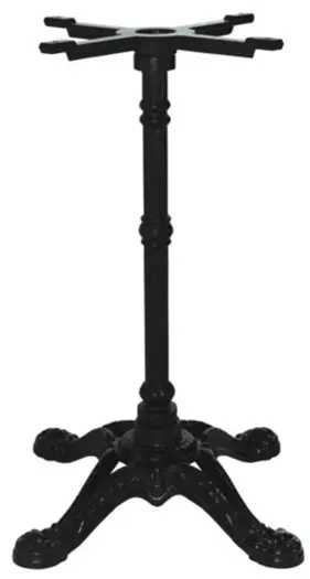 Tafelonderstel gietijzer 1 poot model Bistro 4