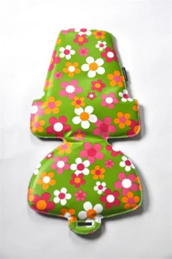 Hippe bekleding voor bobike fietstoel maxi Flower Power!
