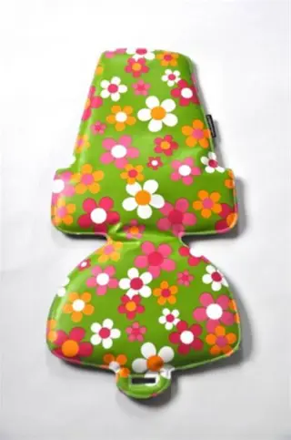 Hippe bekleding voor bobike fietstoel maxi Flower Power!