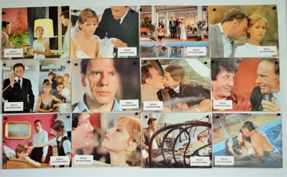 EAUX PROFONDES lobbycard set.