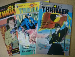 Thriller magazine comics adv. 739