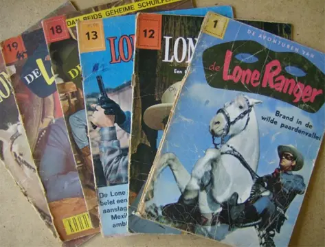Lone ranger comics adv. 746