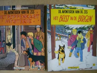 De zes albums adv. 827