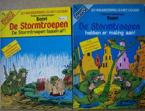 De stormtroepen strips adv. 1135