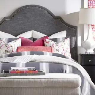 Wand/hoofdbodbord op maat gemaakt model Turijn