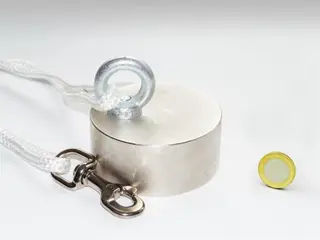 Neodymium magneet Vismagneet met een trekkracht van 400 kg