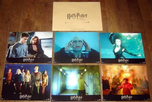 HARRY POTTER and THE ORDER of the PHOENIX lobbycard set