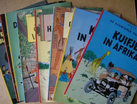 Kuifje stripboeken adv. 1231