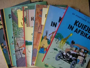 Kuifje stripboeken adv. 1231