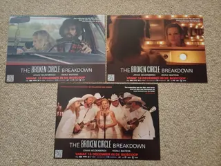 THE BROKEN CIRCLE BREAKDOWN lobbycard set.
