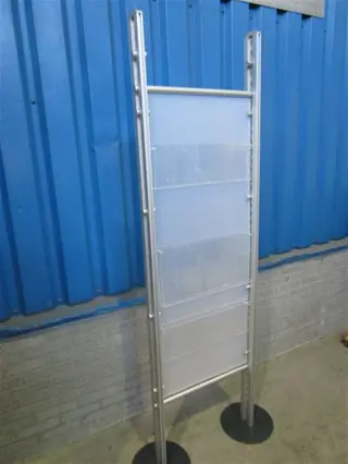 6x Presentatie Display H200cm.