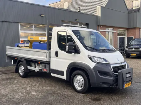 Peugeot Boxer 2.2 HDI Winterdienst Zoutstrooier Nido Open laadbak Airco Trekhaak Open laadbak Nido a