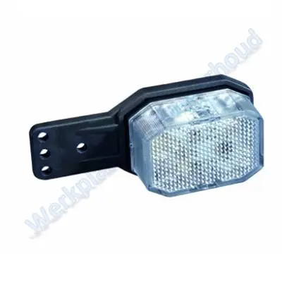 Aspock Flexipoint rood/wit Led breedtelamp met rubber steun