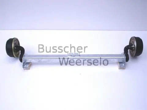 As Assen Aanhangwagen 900 KG Pad 900-1500 Geremd Voorradig