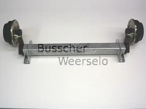 As Assen Aanhanger 1800KG pad 800-1900 FS Geremd Voorradig