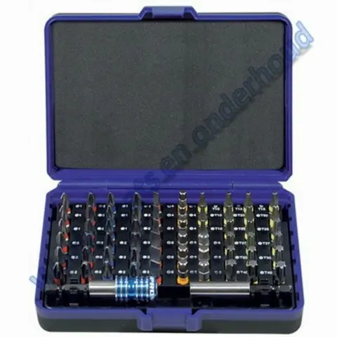 Bitset 62-delig met kleurcodering