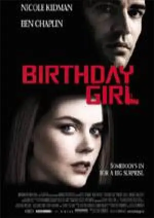BIRTHDAY GIRL filmposter.