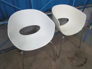 *1x SET 2 stuks kuipstoelen