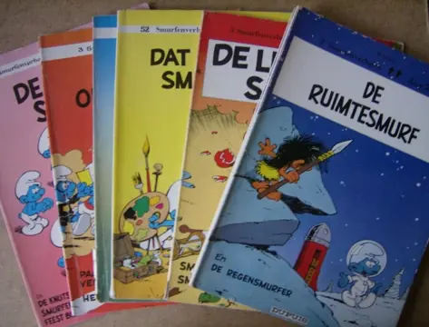 Smurfen stripboeken adv 1676