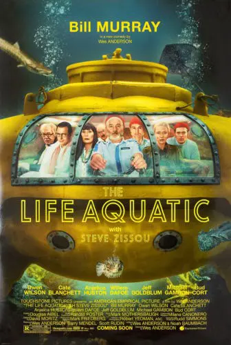 THE LIFE AQUATIC OF STEVE ZISSOU filmposter.