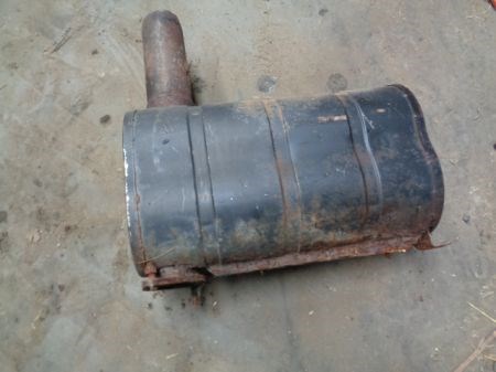 John deere - uitlaaddemper 1640