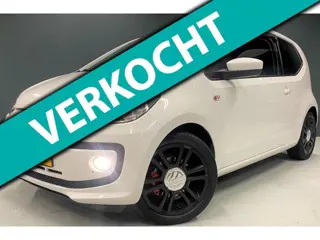 Volkswagen Up! 1.0 high up! BlueMotion,Pano,Navi,LM,Parkeer Sen-,Regen Sen-,Cruise Control.
