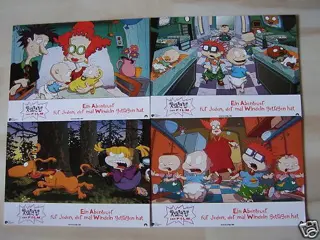 THE RUGRATS MOVIE lobbycard set.